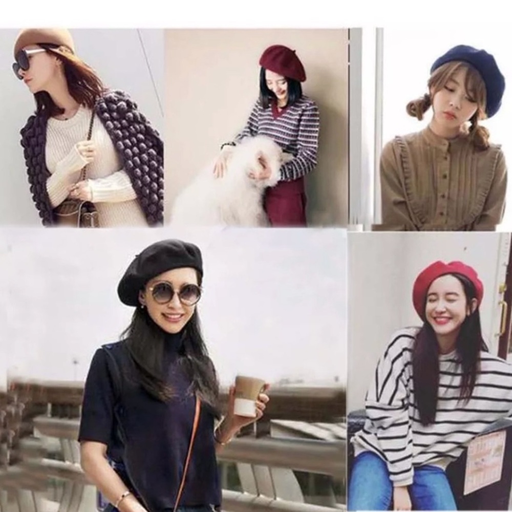 Wool Beret - Picture 2 of 6